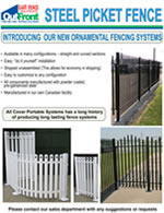 Picket Steel Fence